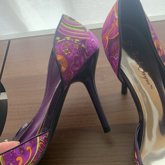 Purple peep toes - Picture 3 of 3